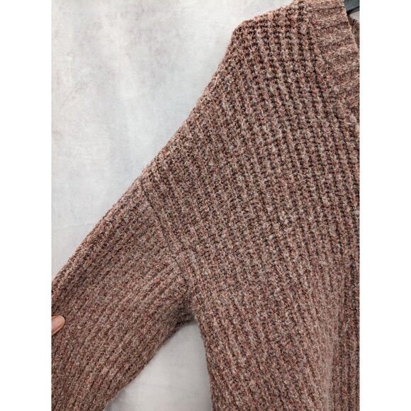 Chenille Ribbed Knit Sweater Women Size 1X Pullover Minimalist Feminine Capsule - Picture 4 of 7
